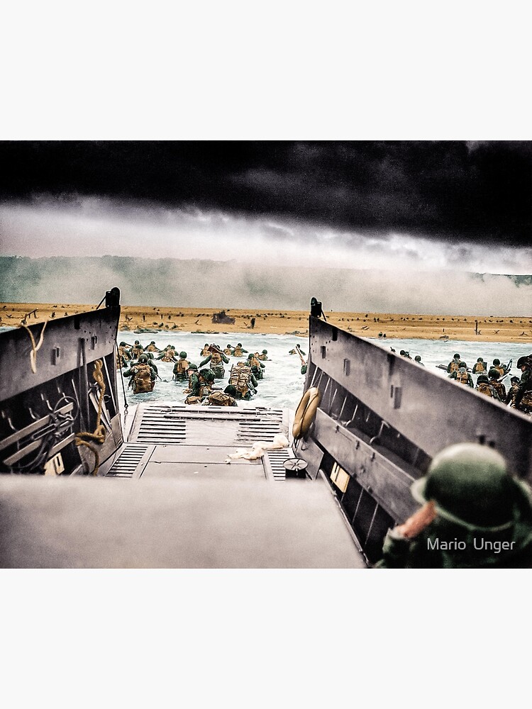 Discover Into the Jaws of Death, Normandy 1944 Premium Matte Vertical Poster