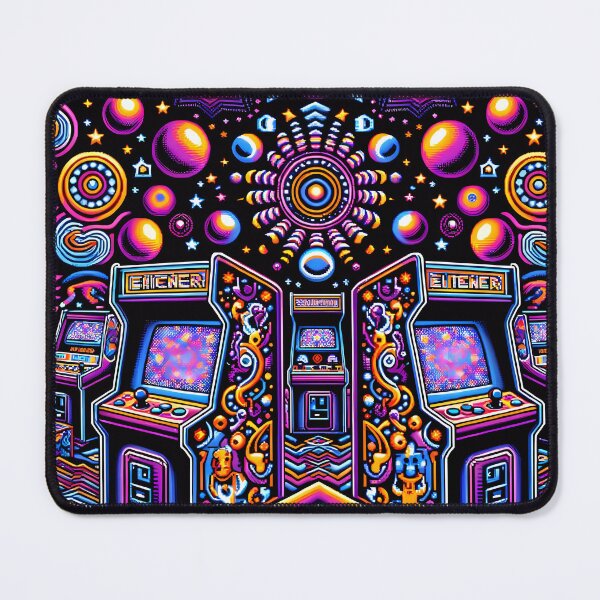 Item preview, Retro Arcade Pattern designed and sold by NeatSplash.