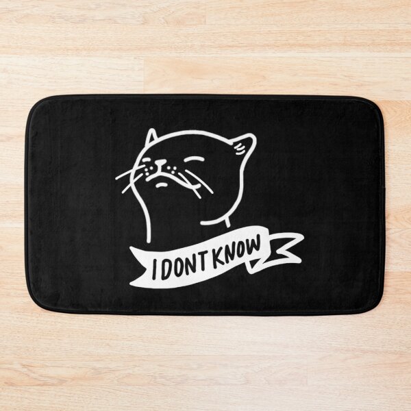 Item preview, I don't Know designed and sold by Chutopia.