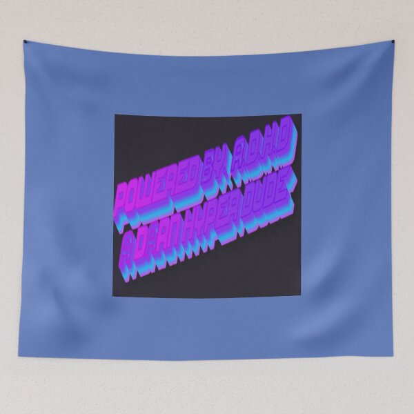 Item preview, Powered By: A.D.H.D - A Darn Hyper Dude designed and sold by BlackSheeper.