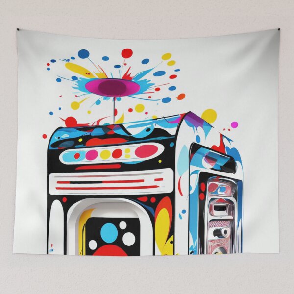 Item preview, Colorful Juke Box designed and sold by shakespeare1212.