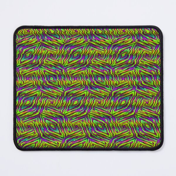 Item preview, Tribal Fluorescent Green Purple Diagonal Design  designed and sold by Allison King.