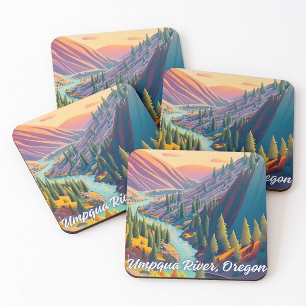 Item preview, Umpqua  River Oregon  designed and sold by OregonsOwn.