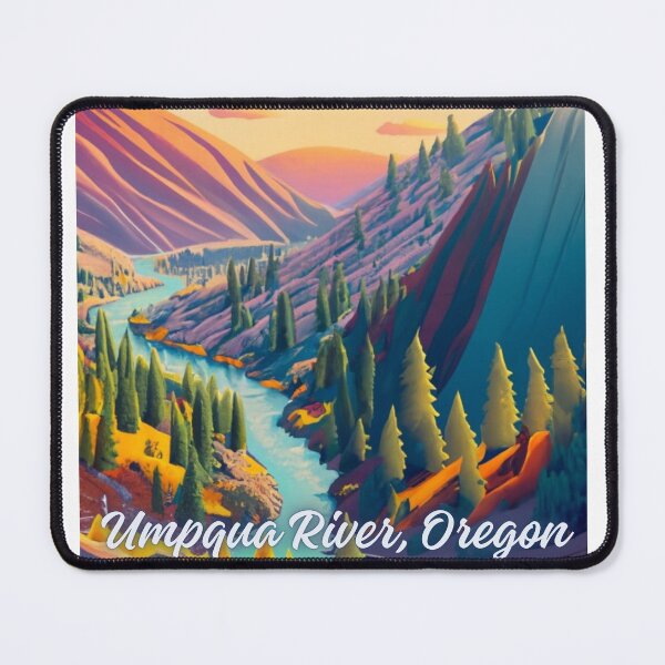 Item preview, Umpqua River Oregon designed and sold by OregonsOwn.