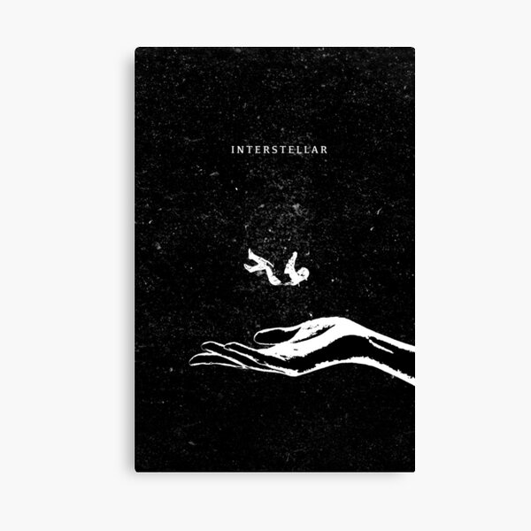 Interstellar Movie Poster Print Canvas Print