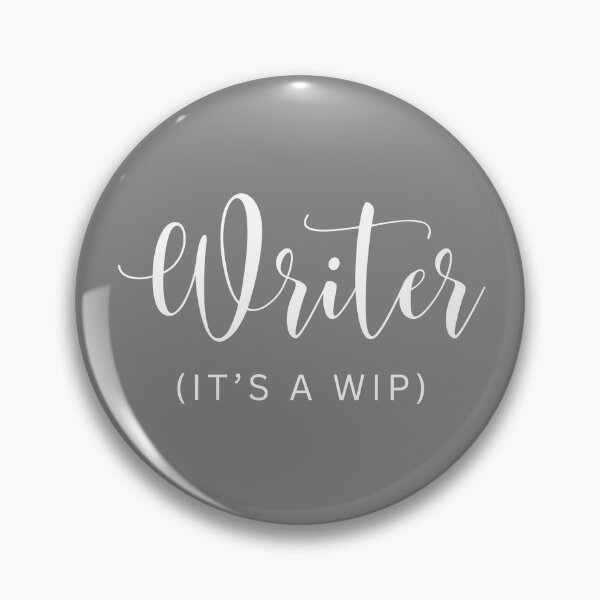 Item preview, Writer (It's a Work in Progress) designed and sold by TheBookishLife.