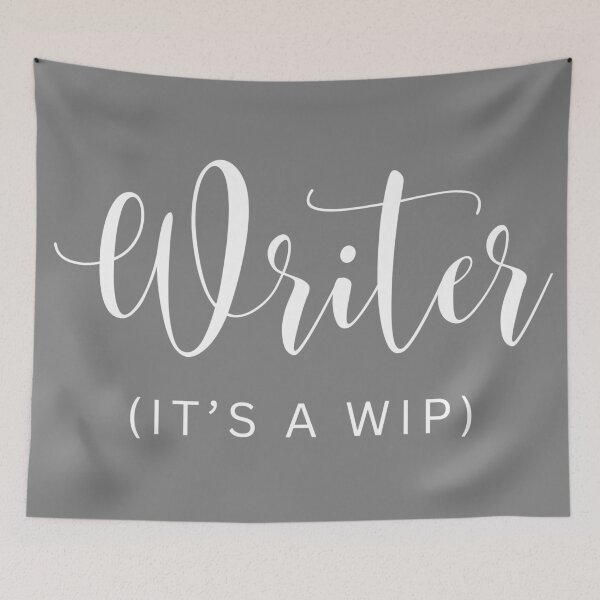Item preview, Writer (It's a Work in Progress) designed and sold by TheBookishLife.