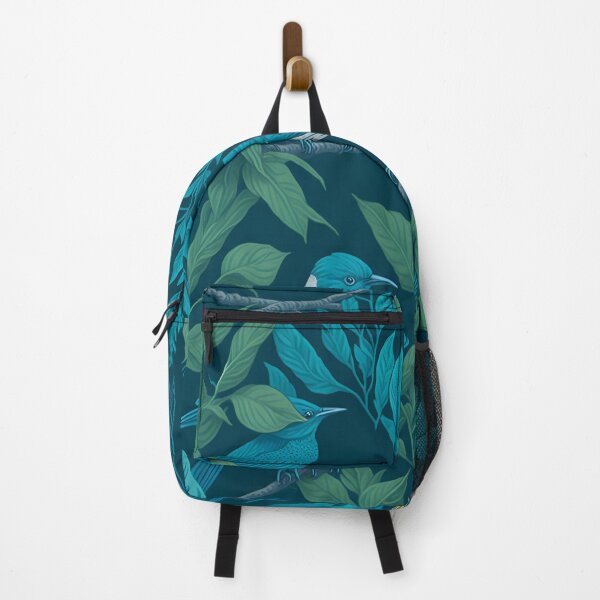 Item preview, "Birdwatcher's Dream: Exquisite Artwork with Sky Blues and Leafy Greens" designed and sold by Best-Art-32.