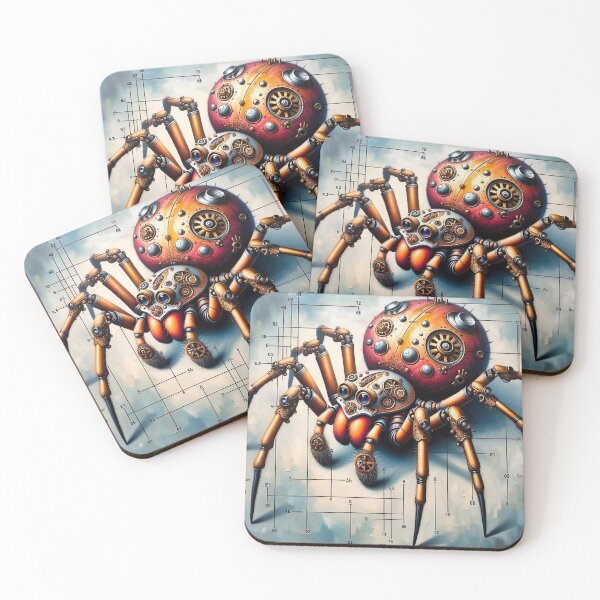 Item preview, Steampunk Creepy Spider designed and sold by NovosArt.