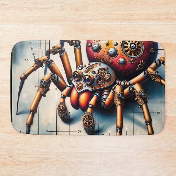 Item preview, Steampunk Creepy Spider designed and sold by NovosArt.
