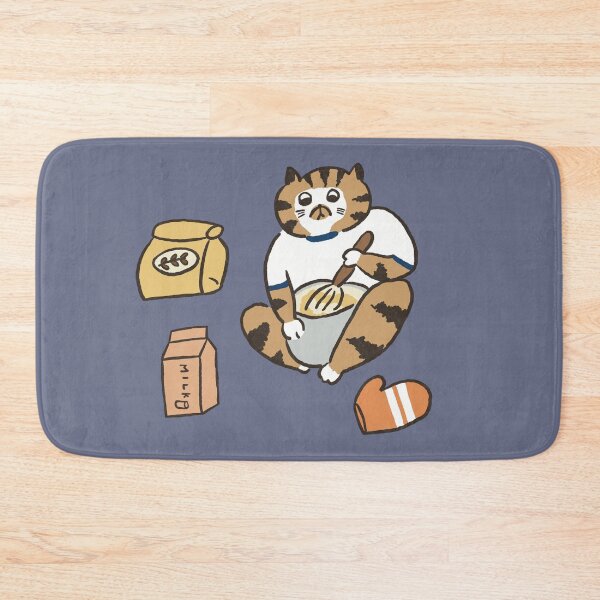 Item preview, funny cat and bread,cat drawing designed and sold by LittleAdong.