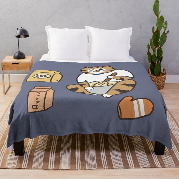 Item preview, funny cat and bread,cat drawing designed and sold by LittleAdong.