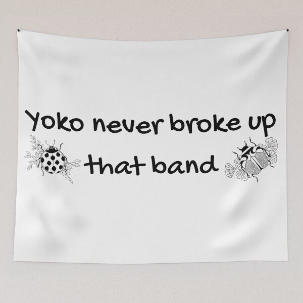 Item preview, Yoko lyric image designed and sold by katiebca2.