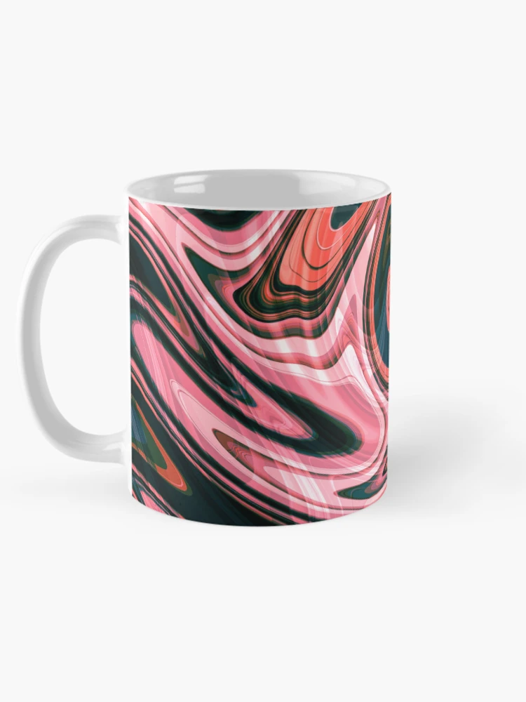 Aperçu 5 sur 6. Mug à café avec l'œuvre Rouges de marée créée et vendue par David Pierce.