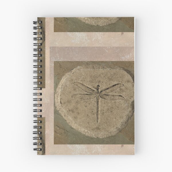 Item preview, Dragonfly Fossil Sepia Tone Photography Design designed and sold by EarthArtDesigns.