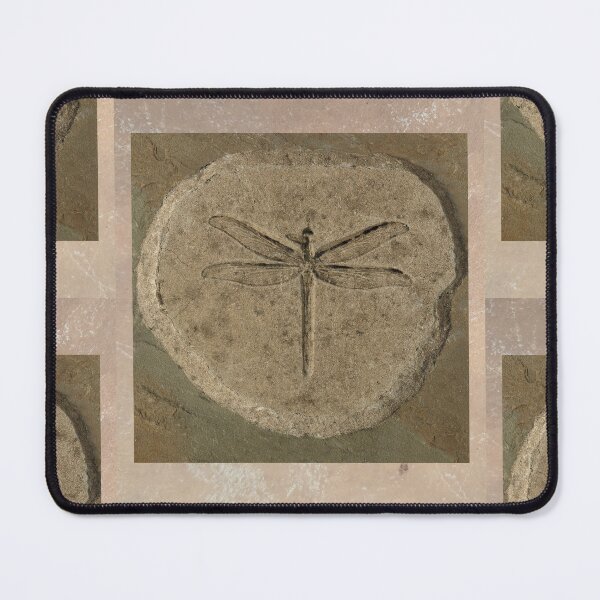 Item preview, Dragonfly Fossil Sepia Tone Photography Design designed and sold by EarthArtDesigns.