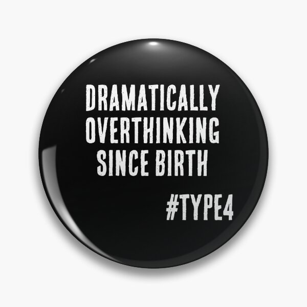 Item preview, Enneagram Type 4 Dramatically Overthinking The Individualist The Romantic designed and sold by JapanBubble.