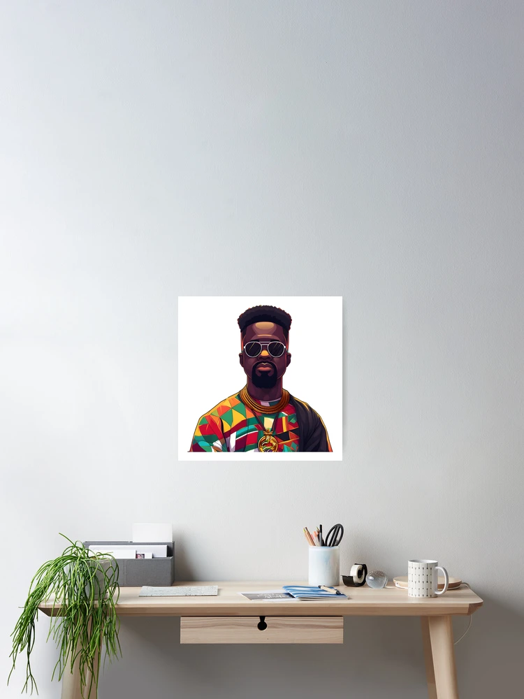 Thumbnail 2 of 3, Poster, Sarkodie Rapper designed and sold by Ragil-Studio.