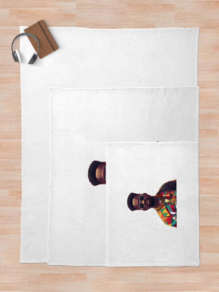 Thumbnail 5 of 6, Throw Blanket, Sarkodie Rapper designed and sold by Ragil-Studio.