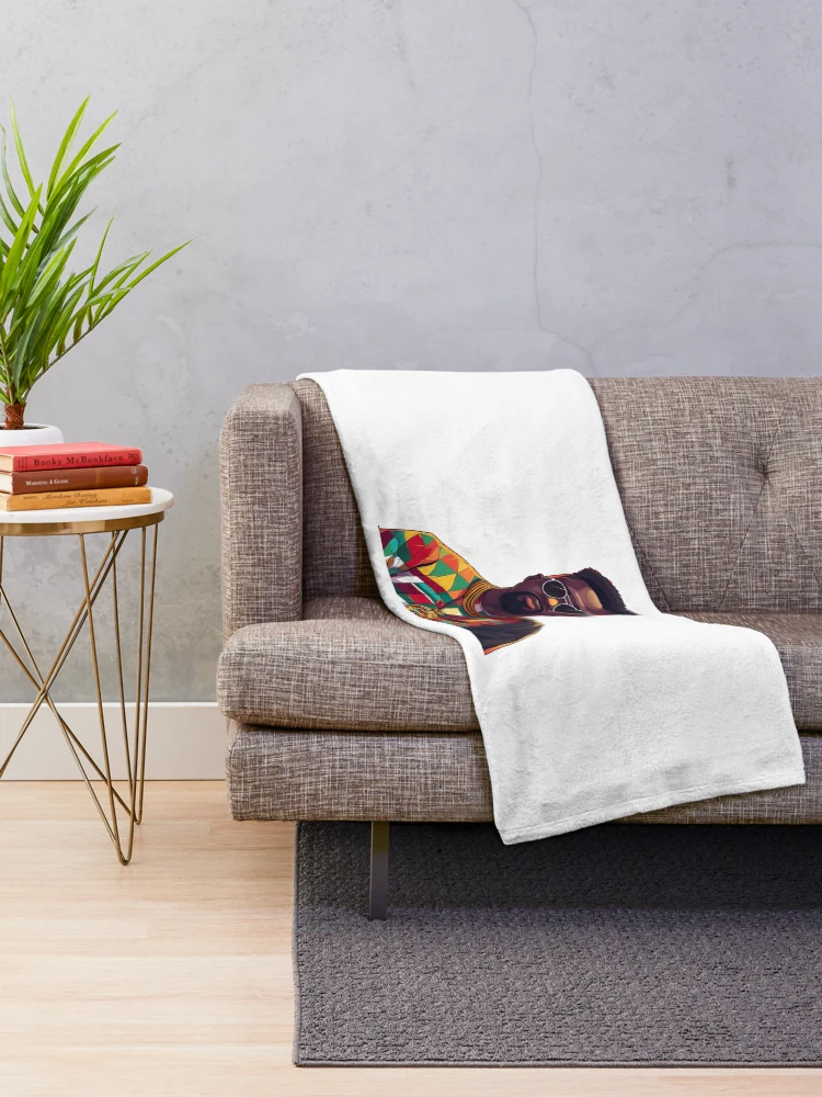 Thumbnail 2 of 6, Throw Blanket, Sarkodie Rapper designed and sold by Ragil-Studio.