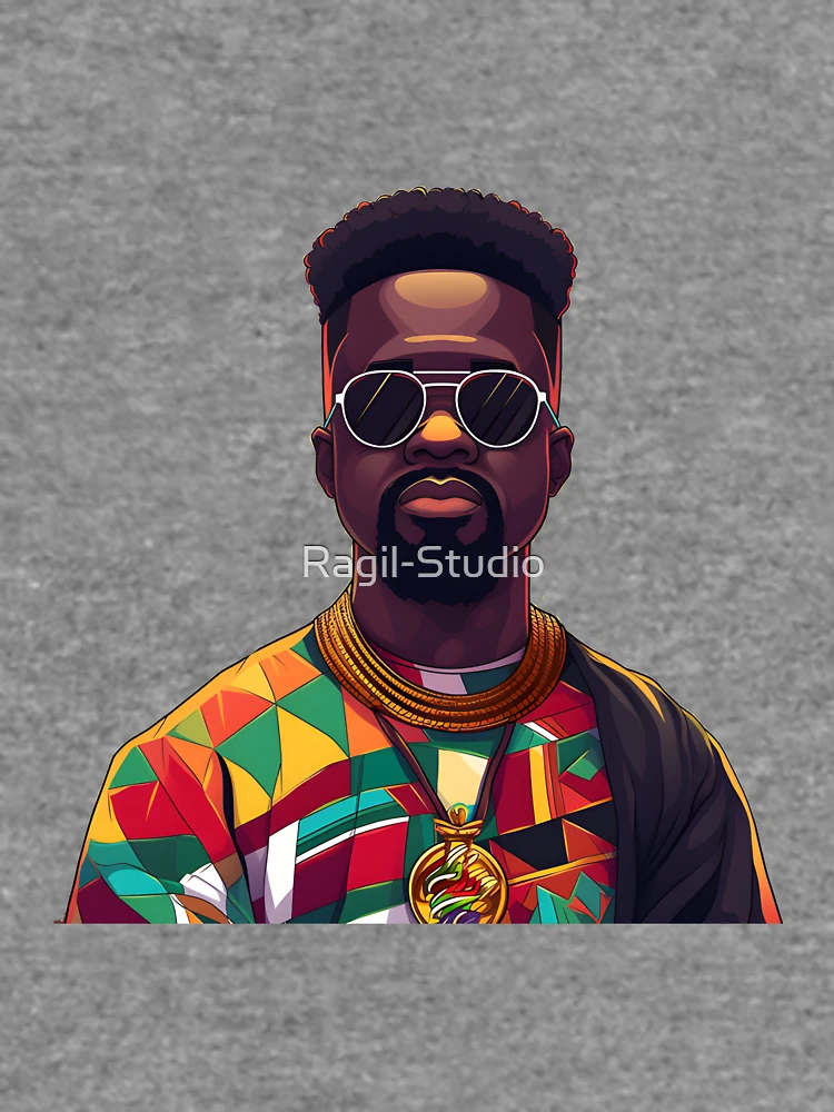 Thumbnail 6 von 6, Leichter Pullover, Sarkodie-Rapper designt und verkauft von Ragil-Studio.