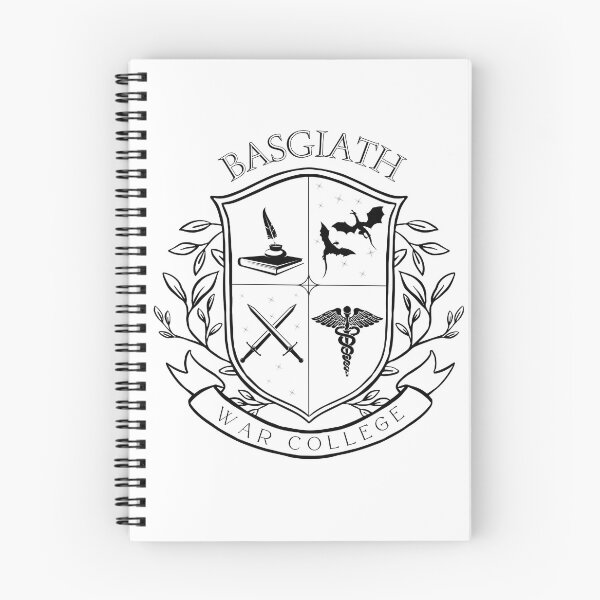 Item preview, Basgiath war college crest, forth wing fan art designed and sold by GummiesCo.
