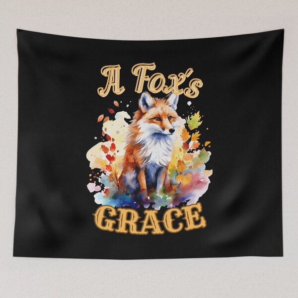 Item preview, A Fox's Grace. fox lover designed and sold by FoxVibes.