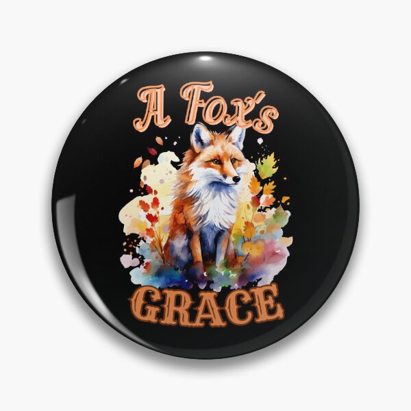 Item preview, A Fox's Grace. fox portrait designed and sold by FoxVibes.