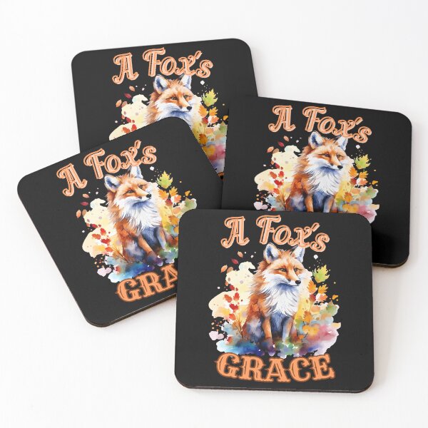 Item preview, A Fox's Grace. fox portrait designed and sold by FoxVibes.