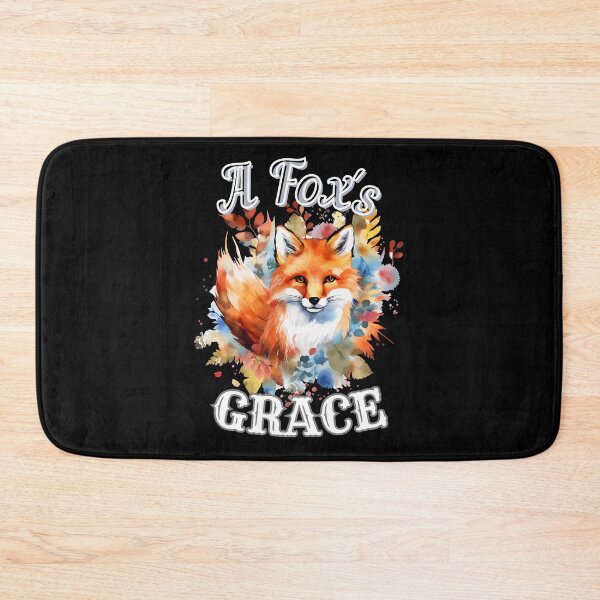 Item preview, A Fox's Grace. fox quote designed and sold by FoxVibes.