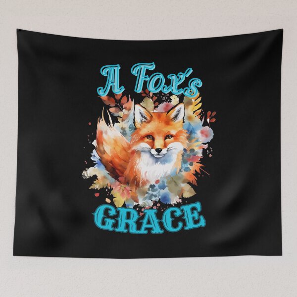 Item preview, A Fox's Grace. snow fox designed and sold by FoxVibes.