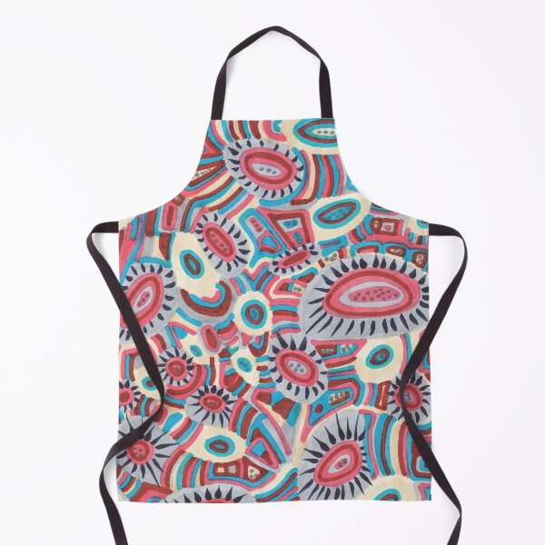 Item preview, Floating Glowing Oval Donut Pattern designed and sold by inklets.