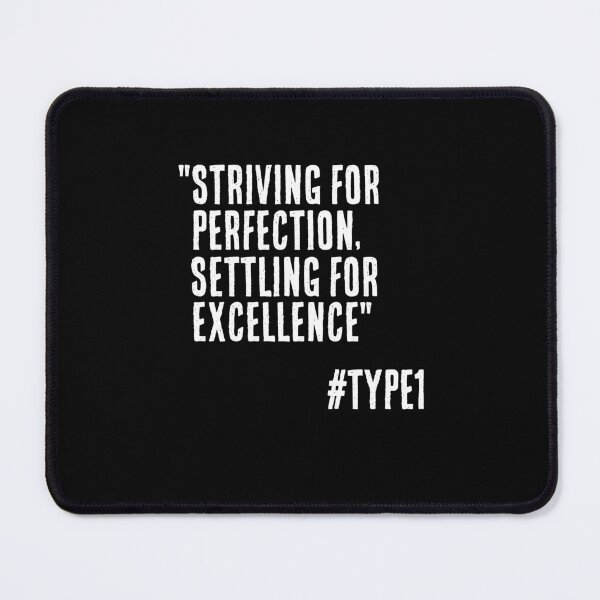 Item preview, Enneagram Type 1 Funny Quote Striving for Perfection Settling for Excellence The Reformer The Perfectionist designed and sold by JapanBubble.