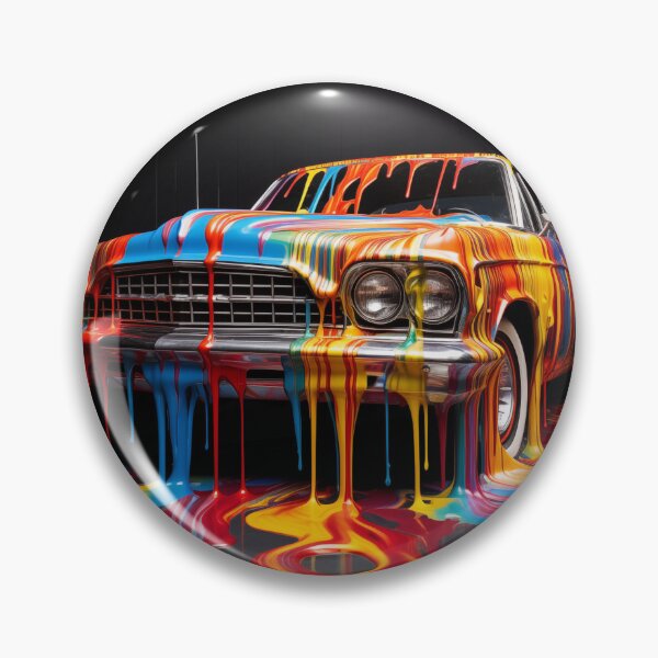Item preview, Abstract Modern Art Car Paint Spill designed and sold by BrentonAndCo.