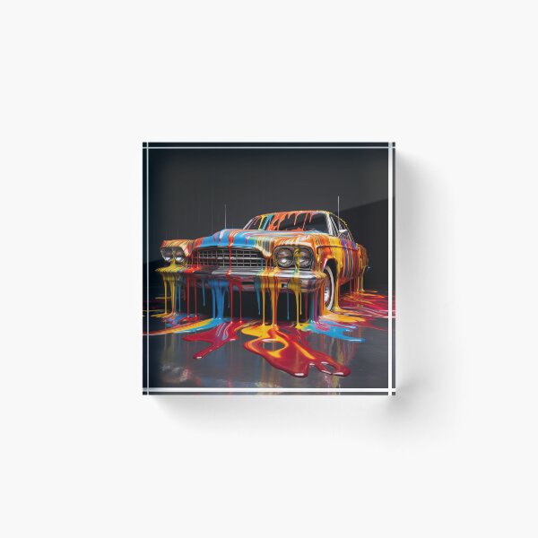 Item preview, Abstract Modern Art Car Paint Spill designed and sold by BrentonAndCo.