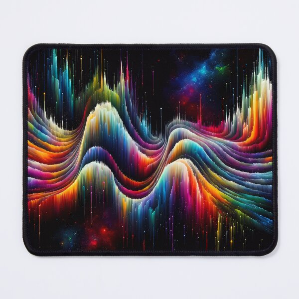 Item preview, Colorful Soundwaves designed and sold by NeatSplash.