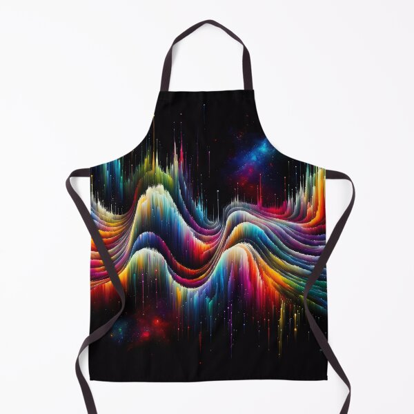 Item preview, Colorful Soundwaves designed and sold by NeatSplash.