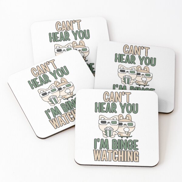 Item preview, Can't Hear You, I'm Engrossed in Binge-Watching designed and sold by DesignDazzles.