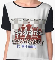 Chess Academy, Poster Chiffon Top