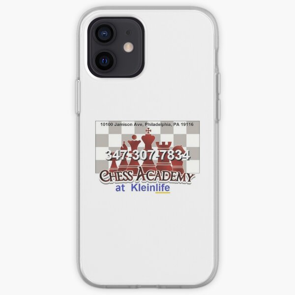 Chess Academy, Poster iPhone Soft Case