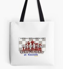 Chess Academy, Poster Tote Bag