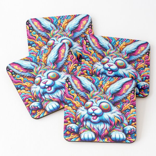 Item preview, Psychedelic Rabbit designed and sold by NeatSplash.
