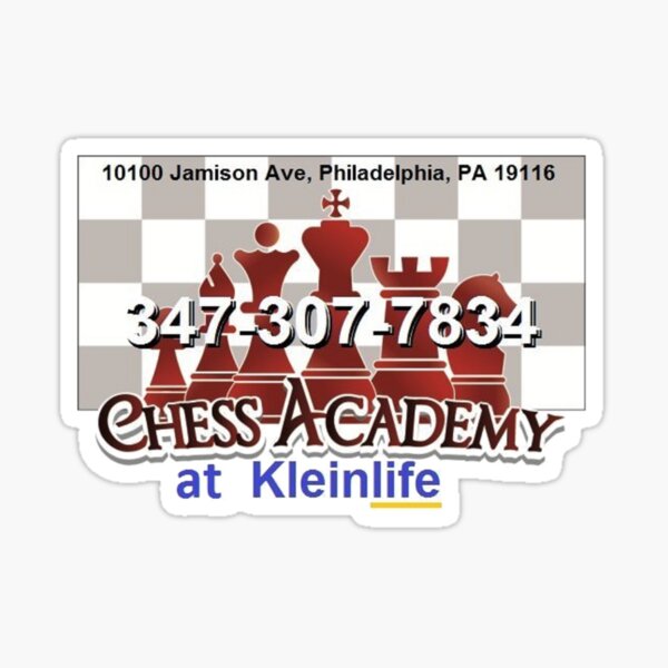Chess Academy, Poster Sticker
