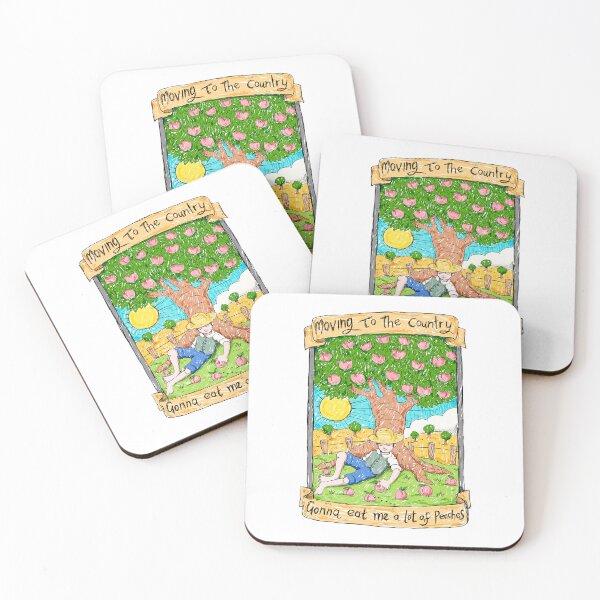 Item preview, Moving to the Country - Peaches - Illustrated Lyrics  designed and sold by bangart.
