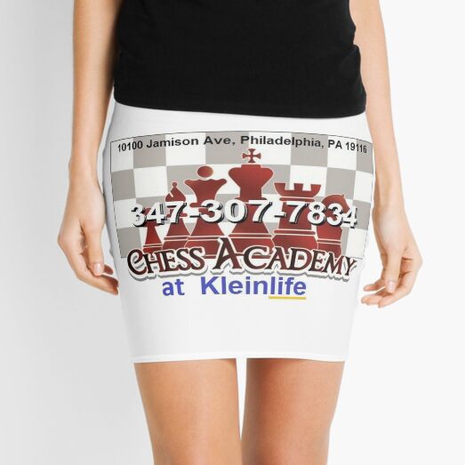 Chess Academy, Poster Mini Skirt