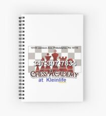 Chess Academy, Poster Spiral Notebook