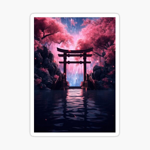 ANIME SHRINE | Japanese shrine, Anime background, Fantasy landscape
