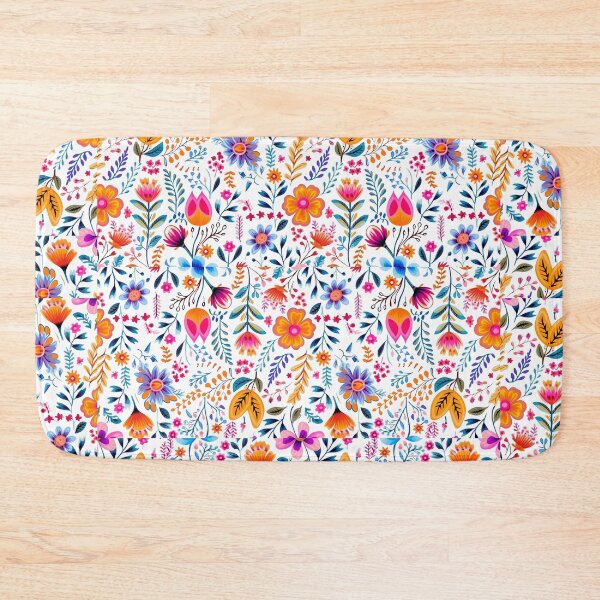 Item preview, Colorful Flowers and Leaves  designed and sold by Kathleen Douglas.