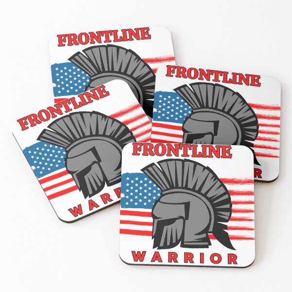 Item preview, FRONTLINE WARRIOR USA designed and sold by OmikronStore.