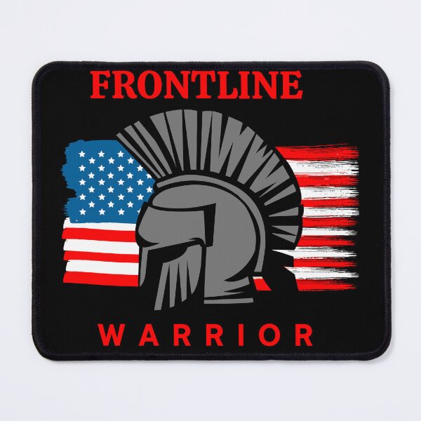 Item preview, FRONTLINE WARRIOR USA designed and sold by OmikronStore.